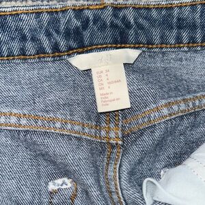 H&M Blue Denim Jeans with Classic Stitching
